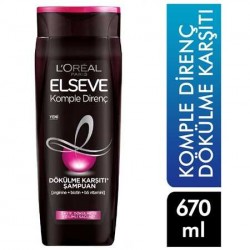 Elseve Komple Direnç Dökülme Karşıtı Şampuan 670 ml