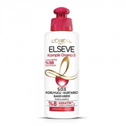 Elseve Komple Onarıcı 5 S O Koruyucu Kurtarıcı Saç Bakım Kremi 200 ml