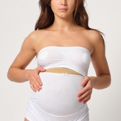 Emay 2825 Kadın Karın Destekleyici Cotton Hamile Slip Külot Beyaz