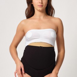 Emay 2825 Kadın Karın Destekleyici Cotton Hamile Slip Külot Siyah
