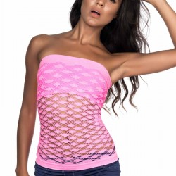 Emay 5034 Fantezi Büstiyer Atlet Pembe