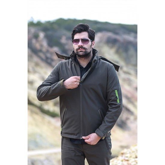 Flam Softshell Mont Haki Flam Softshell Mont Haki