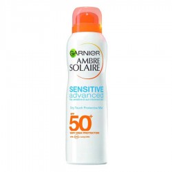 Garnier Ambre Solaire Sensitive Mist Spf 50+ 200 ml Yağsız Dokulu Güneş Spreyi