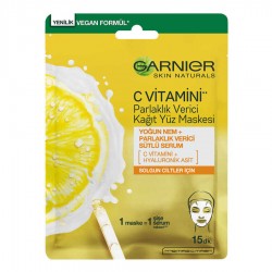 Garnier C Vitamini Parlaklık Kağıt Maske 28Gr
