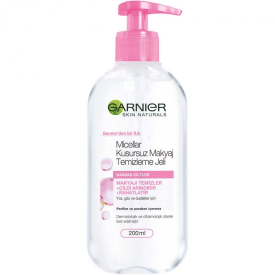 Garnier Micellar Kusursuz Makyaj Temizleme Jeli 200 ml Garnier Micellar Kusursuz Makyaj Temizleme Jeli 200 ml