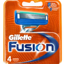 Gillette Fusion 4'lü Yedek Tıraş Bıçağı