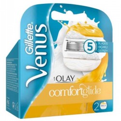 Gillette Venus Comfortglide Olay Yedek Tıraş Bıçağı 2’li