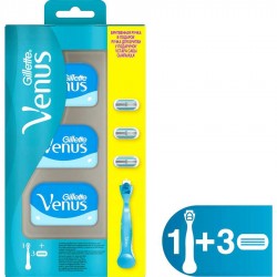 Gillette Venüs Smooth Tıraş Makinesi + 3 Yedek Bıçak