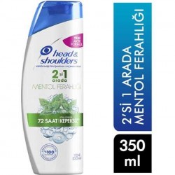 Head & Shoulders Mentol Ferahlığı 2 si 1 Arada Şampuan 350 ml