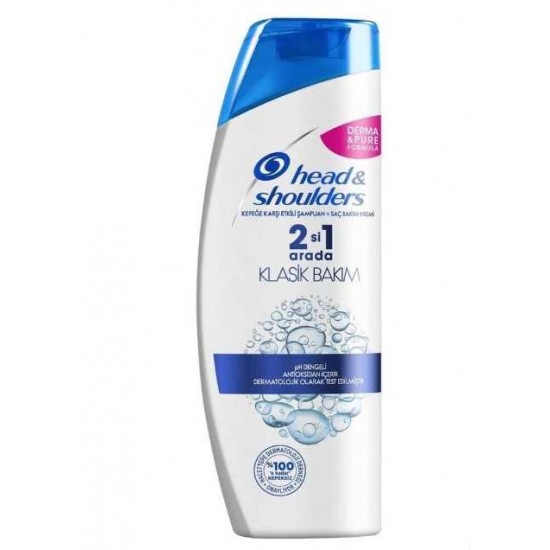 Head &Shoulders Şampuan Classic 2in1 400ml