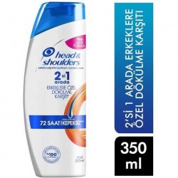 Head&Shoulders 2'si 1 Arada Erkeklere Özel Dökülme Karşıtı Şampuan 350 ml