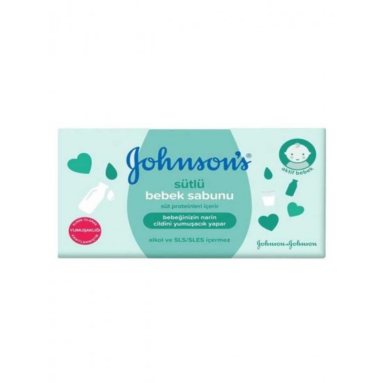 Johnsons Baby Sütlü Bebek Sabunu 100 gr Johnsons Baby Sütlü Bebek Sabunu 100 gr