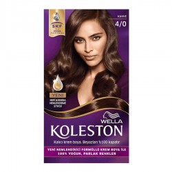 Wella Koleston Naturals 4/0 Kahve Saç Boyası