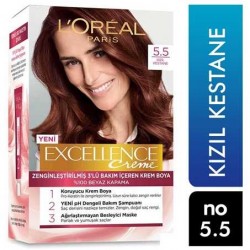 L'oréal Paris Excellence Creme  5.5 Kızıl Kestane Saç Boyası