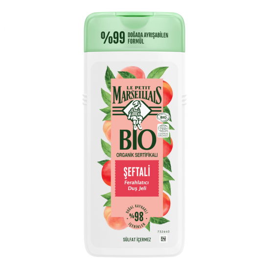 Le Petit Marseillais Bio Organik Sertifikali Duş Jeli Şeftali 400 ml