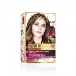 L'Oréal Paris Excellence Creme 6.03 Doğal Işıltılı Açık Kahve Saç Boyası