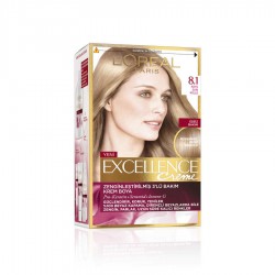 Loreal Excellence Creme 8.1 Koyu Küllü Sarı Saç Boyası