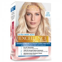 L'Oréal Paris Excellence Pure Blonde 01 Ultra Açık Doğal Sarı Saç Boyası