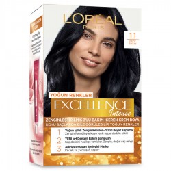 Loreal Paris Excellence Intense 1.1 Gece Siyahı Saç Boyası