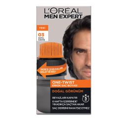 Loreal Paris Men Expert One-Twist Erkek Saç Boyası Koyu Kahve 03