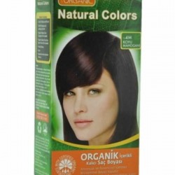 Organic Natural Colors 4M Koyu Mahogani Saç Boyası