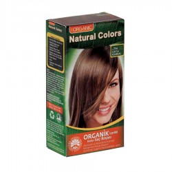 Natural Colors 7N Orta Kumral Organik Saç Boyası