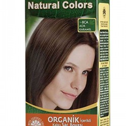 Natural Colors 8CA Açık Karamel Organik Saç Boyası