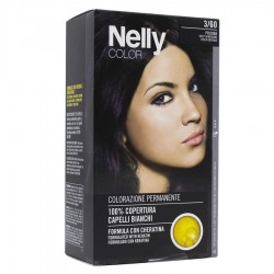 Nelly Color Hair Dye 3/60 Patlıcan Moru Saç Boyası