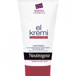 Neutrogena El Kremi Parfümsüz 75 ml