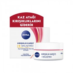 Nivea 45+ Yaş 50 ml Kırışıklık Karşıtı Sıkılaştırıcı Krem