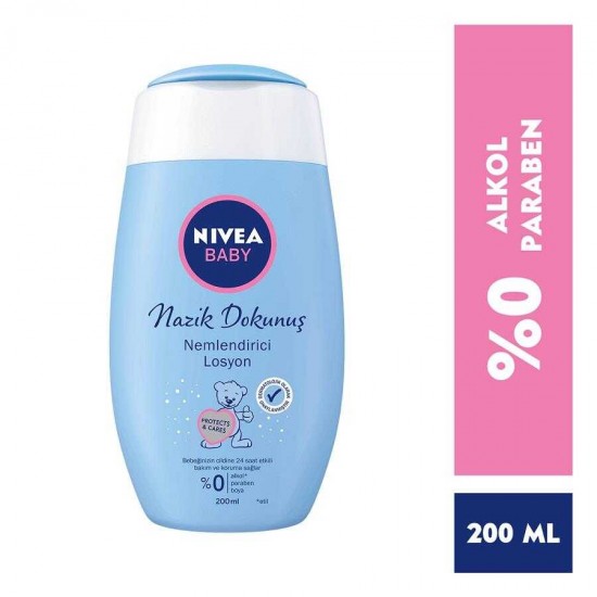 Nivea Baby Nazik Dokunuş Nemlendirici Losyon 200 ml Nivea Baby Nazik Dokunuş Nemlendirici Losyon 200 ml