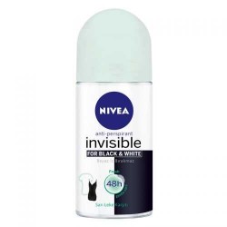 Nivea Black & White Roll On Invisible Fresh 50 ml