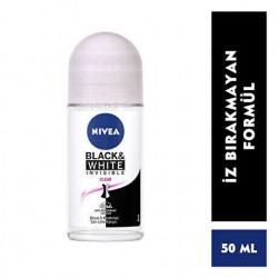 Nivea Black&White Clear Kadın Roll-On 50 ml