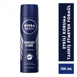 Nivea Men Deodorant Sprey Protect & Care Erkek 150 ml