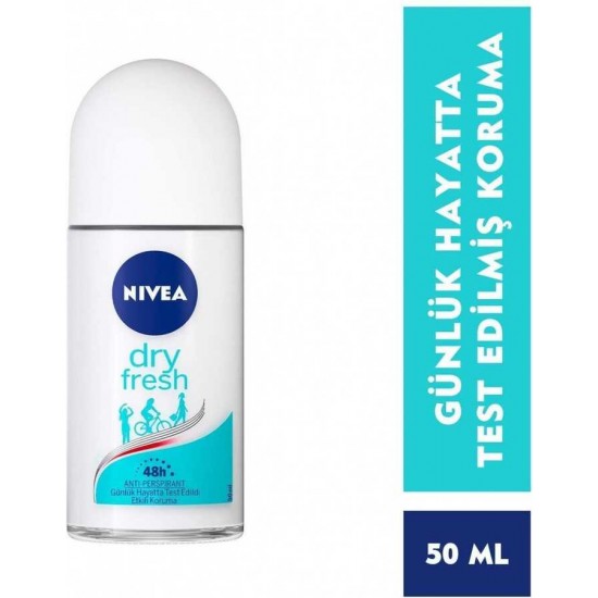 Nivea Dry Fresh Roll On 50 ml Kadın Deodorant Nivea Dry Fresh Roll On 50 ml Kadın Deodorant