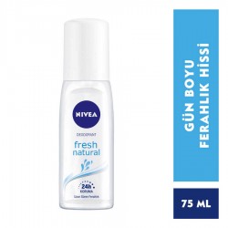 Nivea Fresh Natural Pump 75 ml Kadın Sprey Deodorant