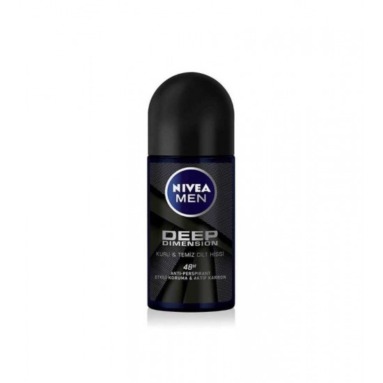 Nivea Men Deep Dimension Roll-On 50 ml Nivea Men Deep Dimension Roll-On 50 ml