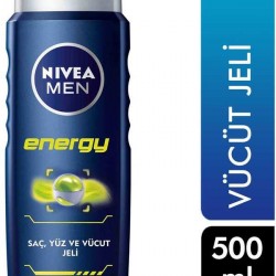 Nivea Men Energy Erkek Duş Jeli 500 ml