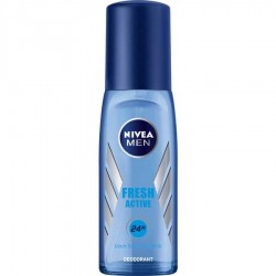 Nivea Men Fresh Active 75 ml Erkek Sprey Deodorant