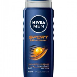 Nivea Men Sport Saç ve Vücut Şampuanı 500 ml