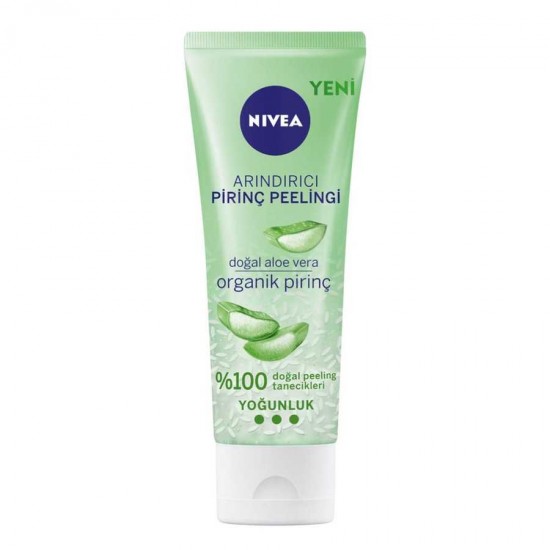 Nivea Organik Pirinç Peeling Karma Cilt 75Ml Nivea Organik Pirinç Peeling Karma Cilt 75Ml