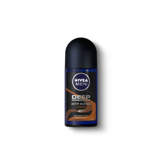 Nivea Roll-On Deep Dimension For Men Espresso 50Ml Nivea Roll-On Deep Dimension For Men Espresso 50Ml