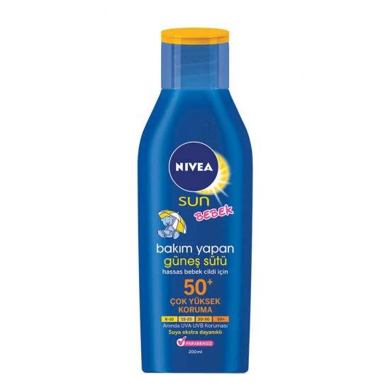Nivea Sun Kids Çocuklar İçin Güneş Sütü Spf 50+ 200 ml Nivea Sun Kids Çocuklar İçin Güneş Sütü Spf 50+ 200 ml