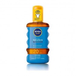 Nivea Sun Koruma & Bronzluk Spf 20 Güneş Yağı 200 ml