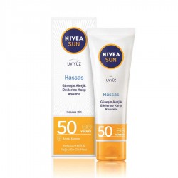 Nivea Sun UV Yüz Hassas Yatıştırıcı Spf 50 ml