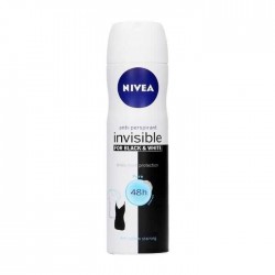 Nivea Black &White Invisible Pure 150 ml Kadın Sprey Deodorant