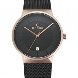 Obaku Denmark Hav Rose Gold Erkek Kol Saati V200GDVBMB