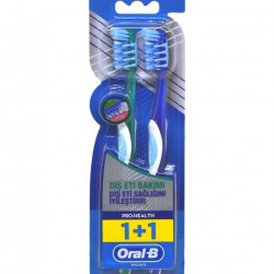 Oral-B Oral B Pro Health Diş Eti Bakımı 1+1 Diş Fırçası Orta