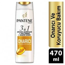 Pantene Şampuan Onarıcı Ve Koruyucu 3İn1 470ml