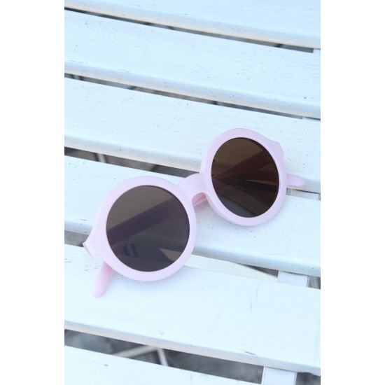 Pembe Renk Oval Çocuk Gözlüğü Pembe Renk Oval Çocuk Gözlüğü